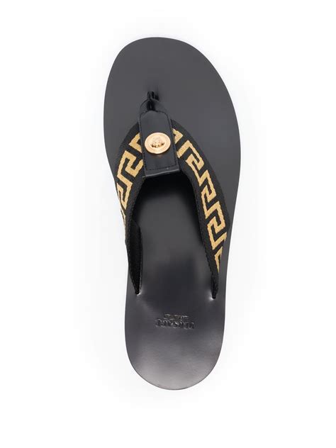 versace flip flops women's.